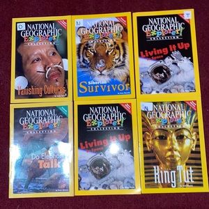 A lot of National Geographic Explore collection